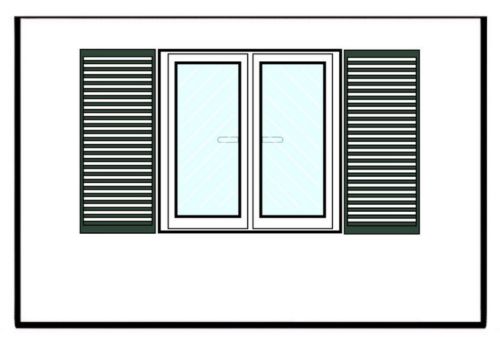 Maler Offerte - Fenster normale Grösse 2-teilig